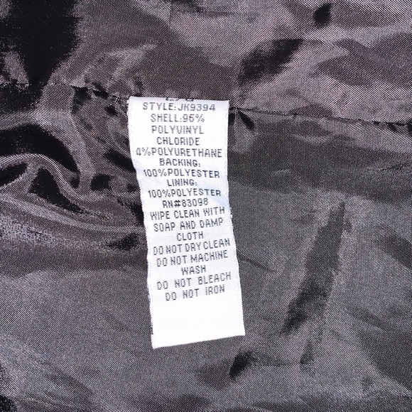 Faux leather jacket - Picture 3 of 4